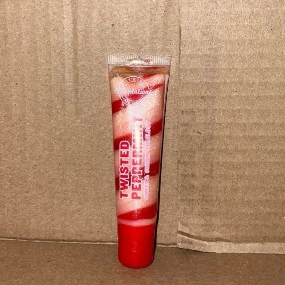 Bath‎ and Body Works Temptations Twisted Peppermint Swirl Lipgloss gloss